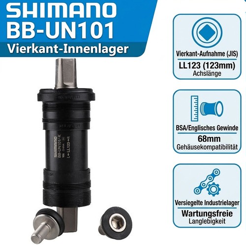 Shimano un101 vierkant - shimano,